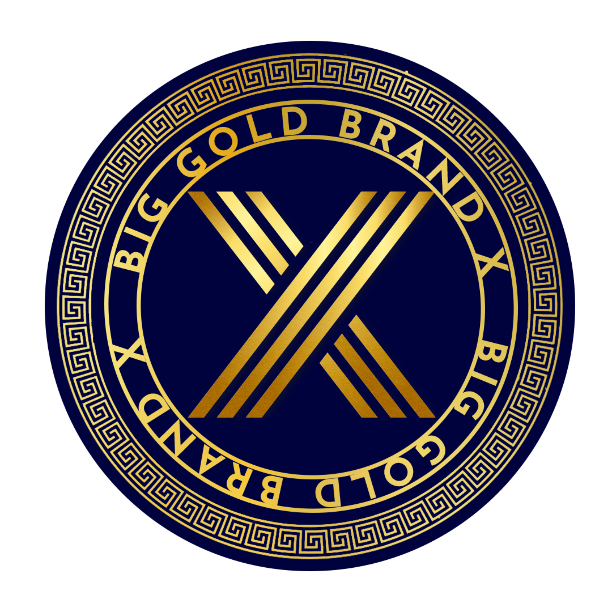 Big Gold Brand X | Grit & Soul Apparel Logo
